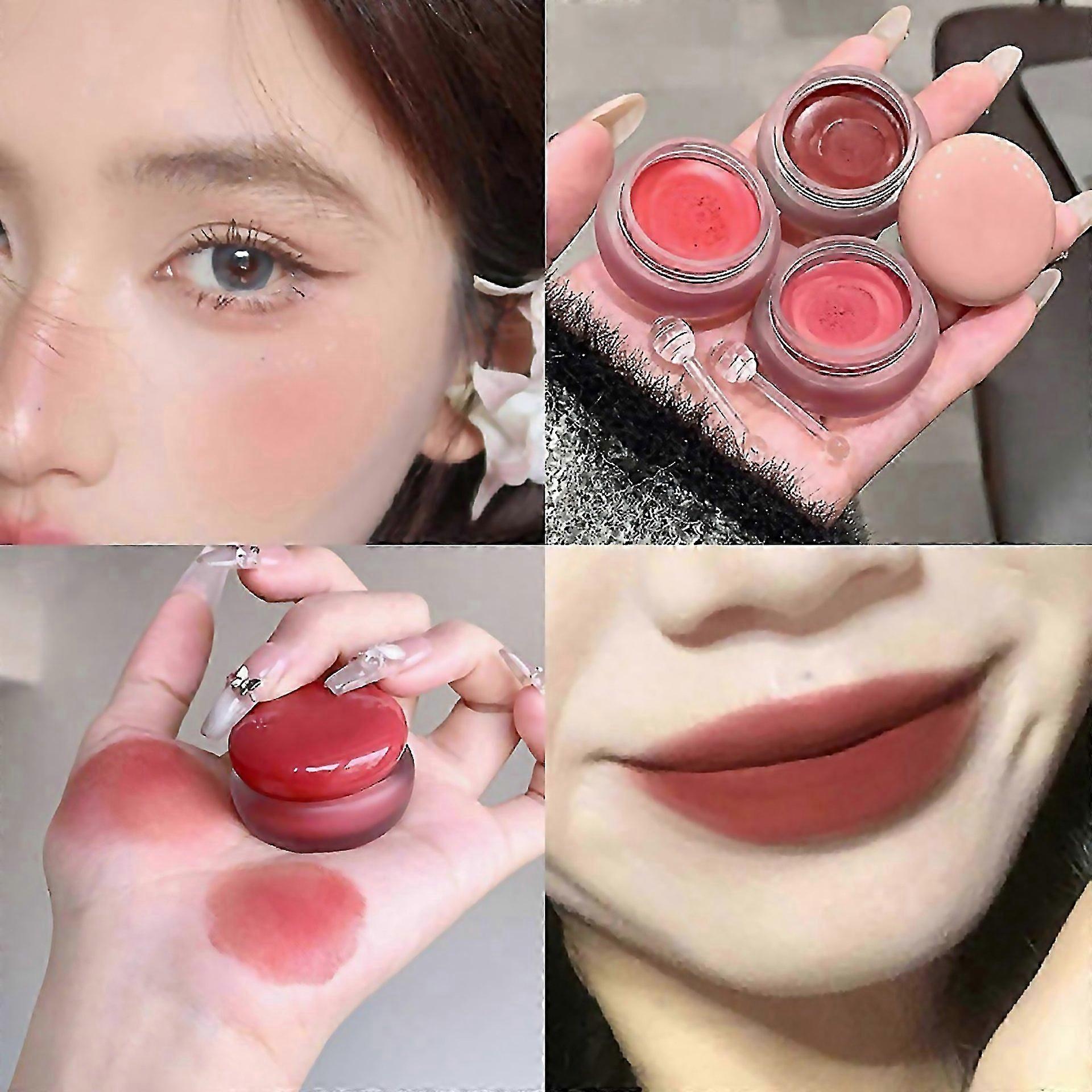 For Multi Purpose Soft Matte Makeup Pudding Can Powder Blusher Suitable For And Cheeks Pu7530