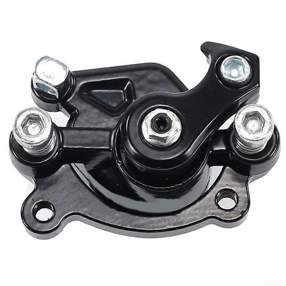 Stainless Steel Brake Caliper With Pads Installed Left Red For Motovox MBX10 MBX11