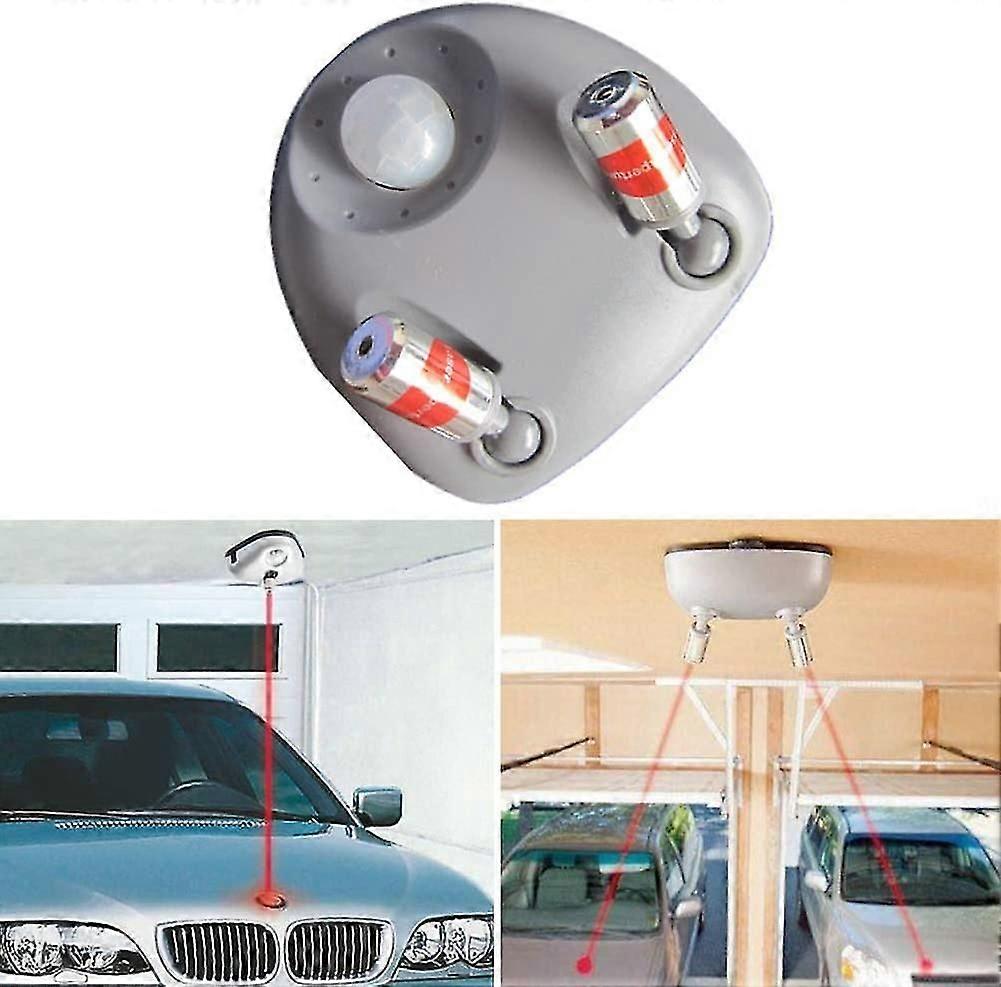Automatic Garage Dual Laser Parking System Motion Detector Two Auto Guide Helper 220 V