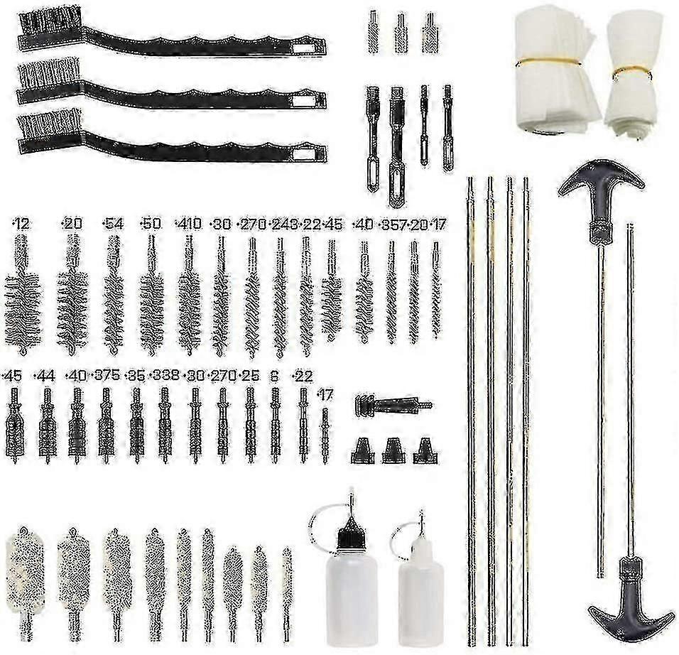 Universal Weapon Brass Cleaning Brush, 9mm Rifle Cleaning Kit