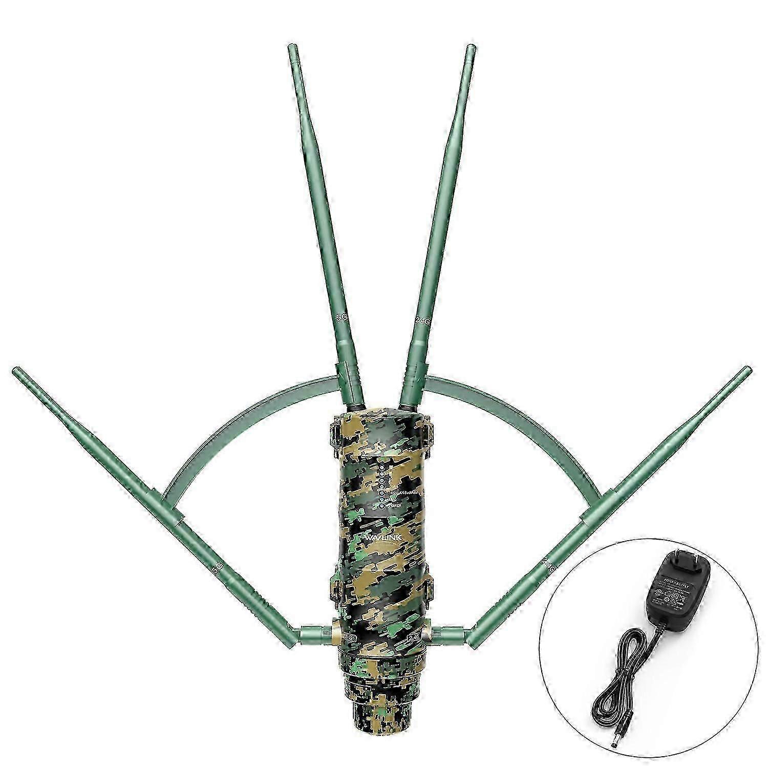 WAVLINK WN572HP3 AC1200 Dual Band Long Range Access Point WiFi Extender with Poe High Gain Antennas