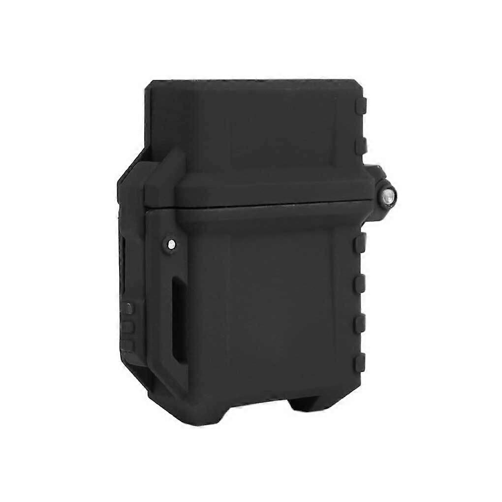 Black Portable Removable Shell Protector Outdoor Camping Replacement Lighter Case for Zippo