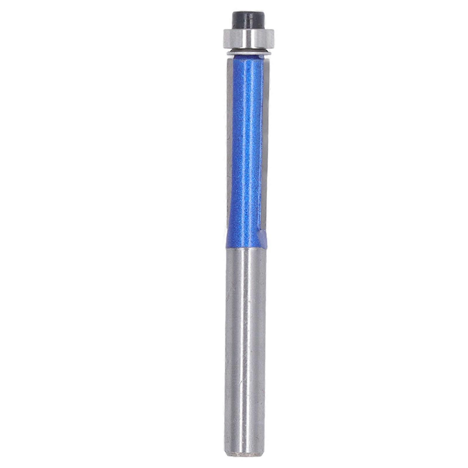 Flush Trim Router Bit 1/4in Round Shank 1/4x3/8x30 Carbide Milling Cutter for Woodworking