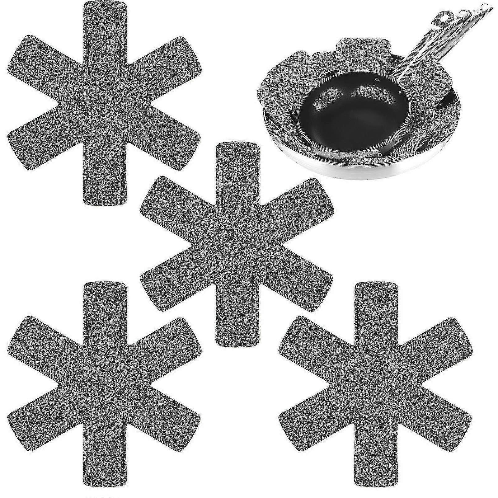 12 Pcs Felt Stackable Pot Pads Set 3 Sizes 38cm 35cm 26cm