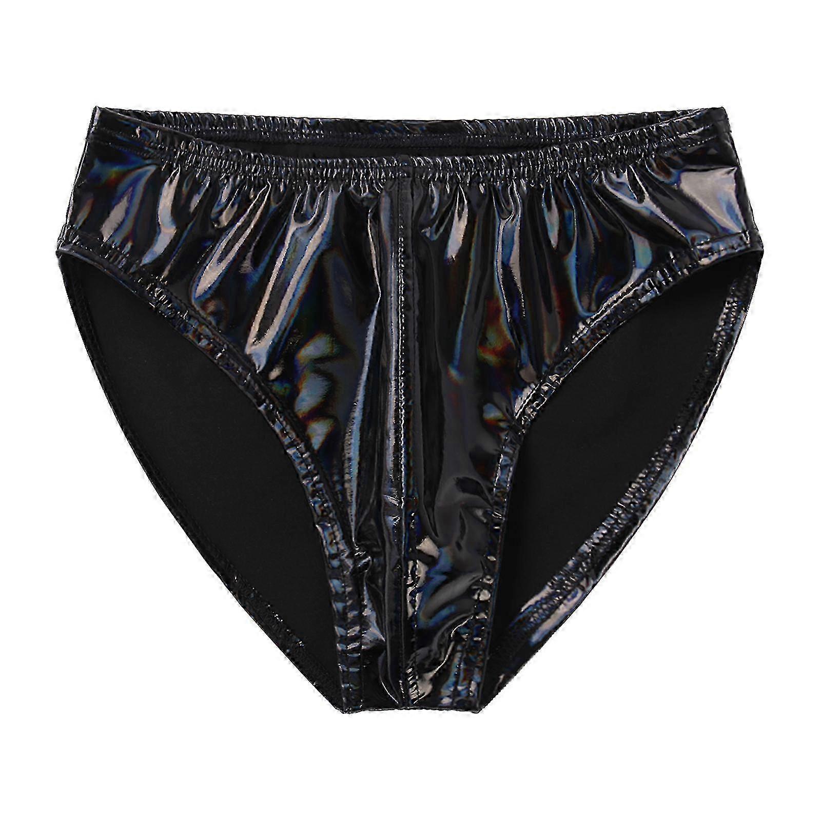 Underpants for men with glossy finish and elastic comfort fit