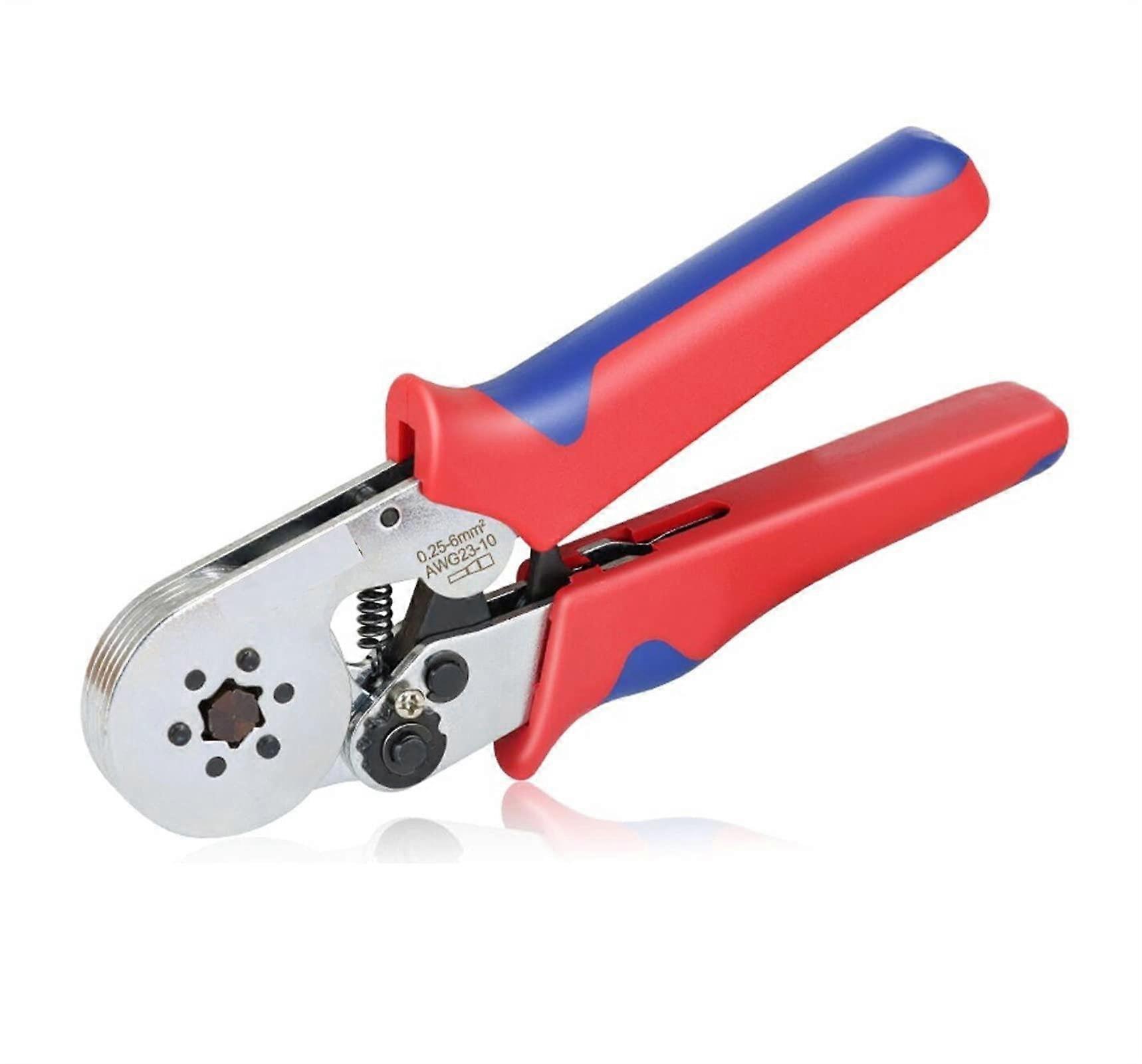 Hydraulic Crimping Tool Tubular Terminal Crimping Tool Mini Electrical Pliers 66 Terminal Size Compatibility