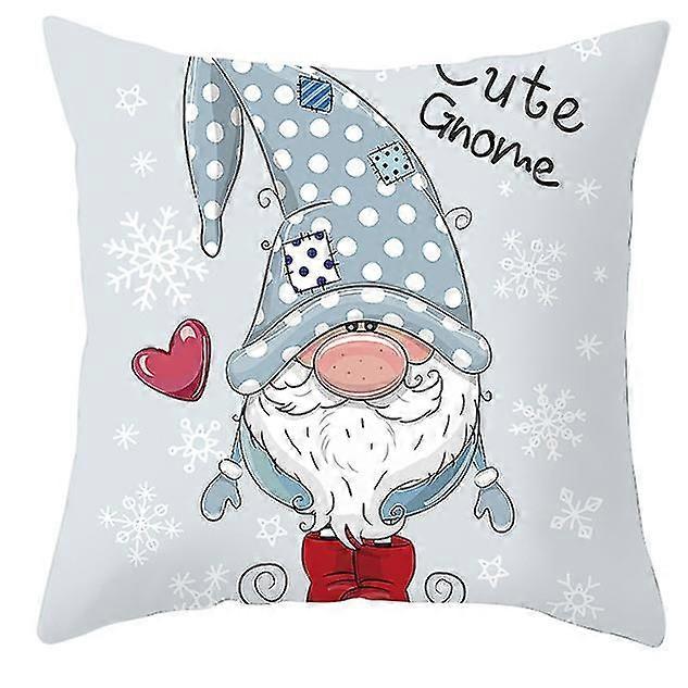 Christmas Dwarf Series Decorative Pillow Case Cushion Cover* @BUGU