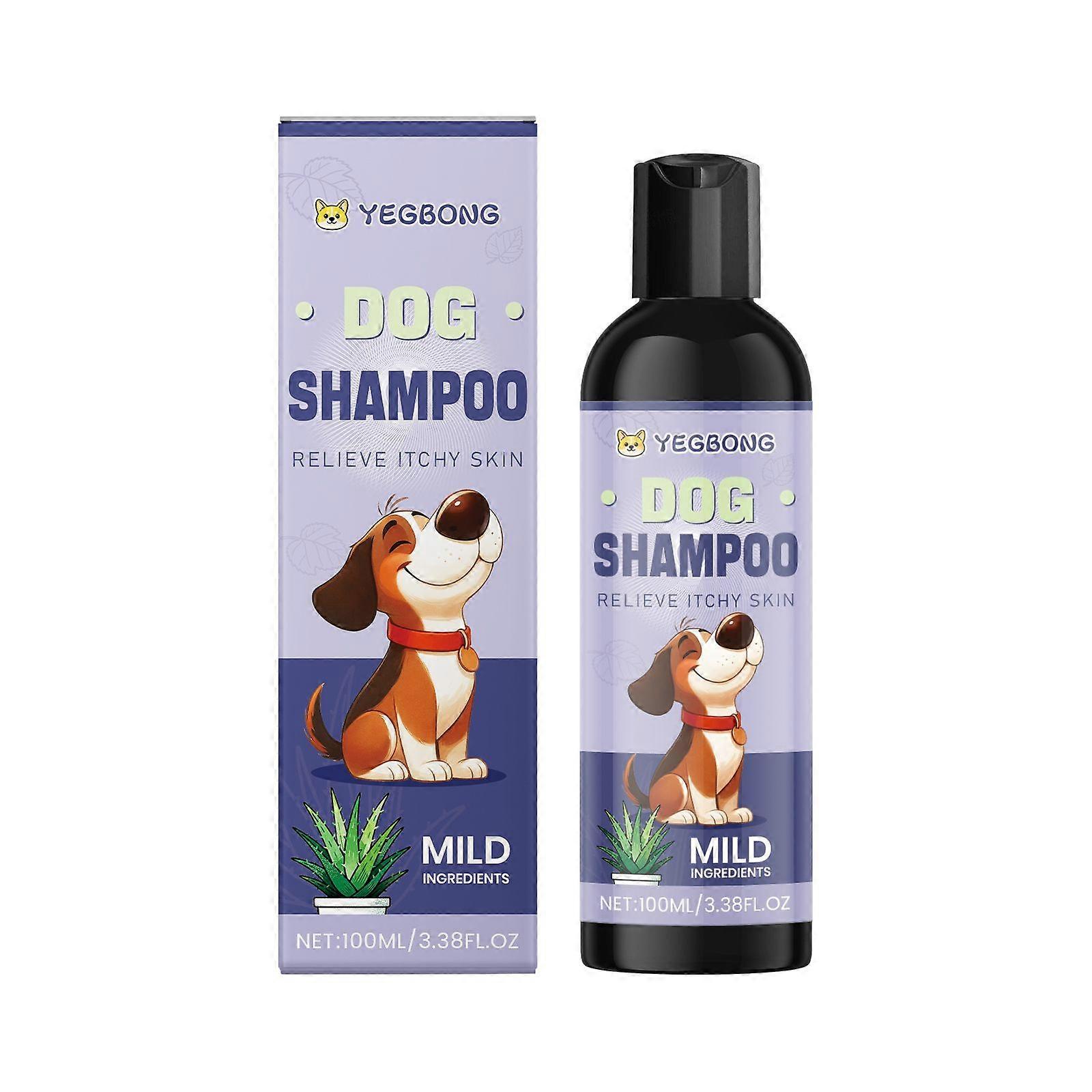 Yegbong The Mild Ingredients Of The Dog Shampoo Clean Off Odors And Keep Your Pet's Hair Smooth And Shiny