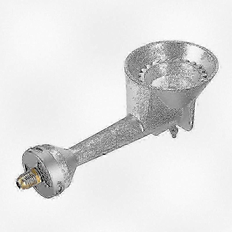 High Pressure Cast-Iron Round Burner Head for Propane with Orifice Brass Fitting, Suitable for Various Propane Applications