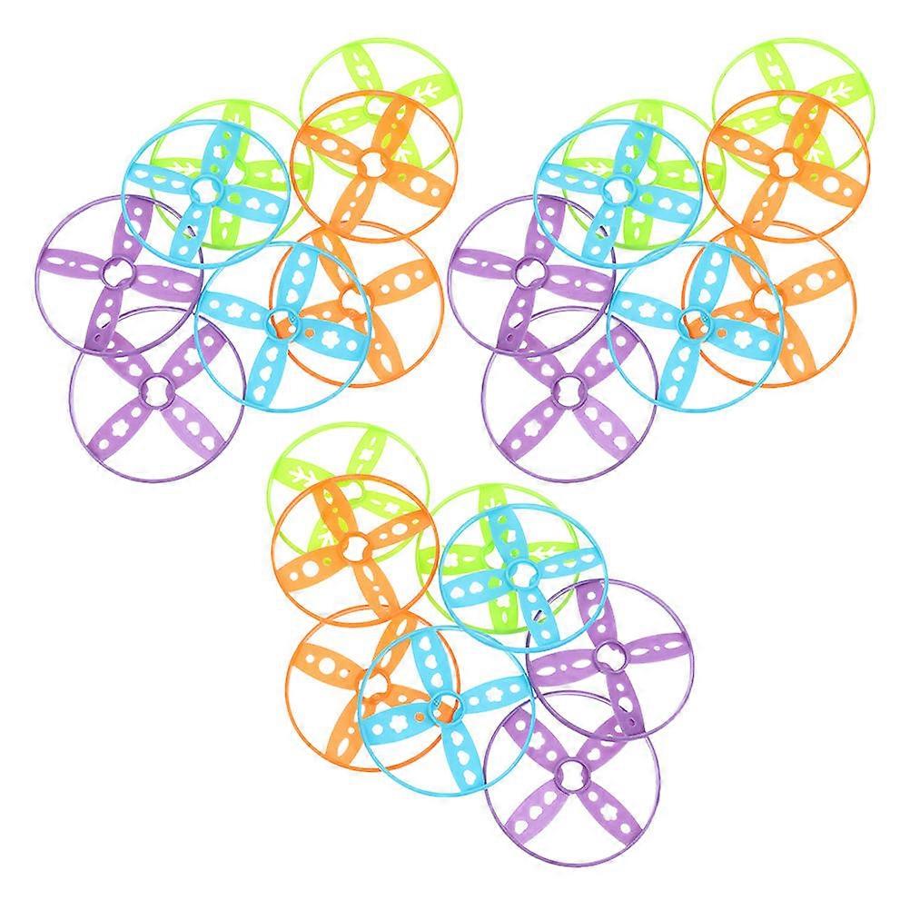Outdoor Flying Disc Set Plastic Discs for Kids 24Pcs Refill Set