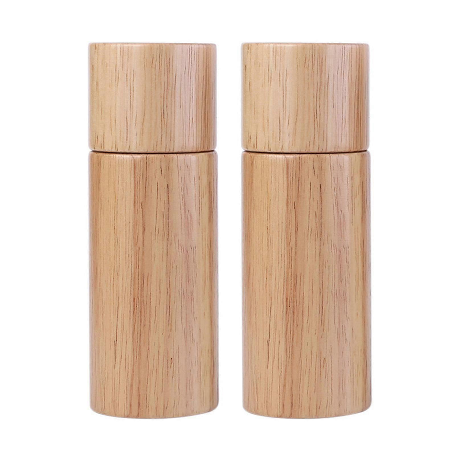 Salz- und Pfeffermühle aus Eichenholz – 2er-Pack