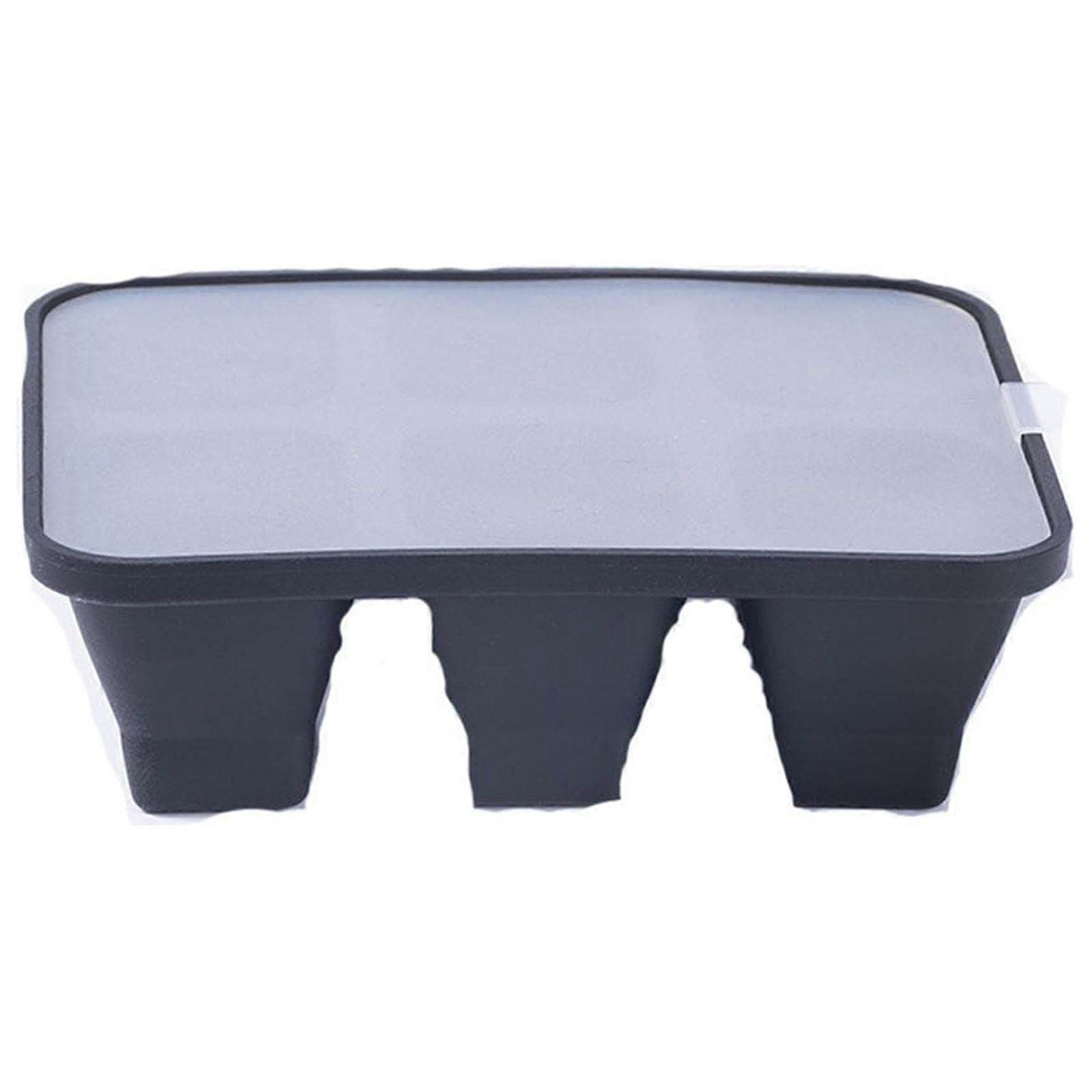 Foldable Silicone Ice Cube Trays with Removable Lid, Stackable & Freezer-Safe, Easy Release - Kitchen Bakeware Set