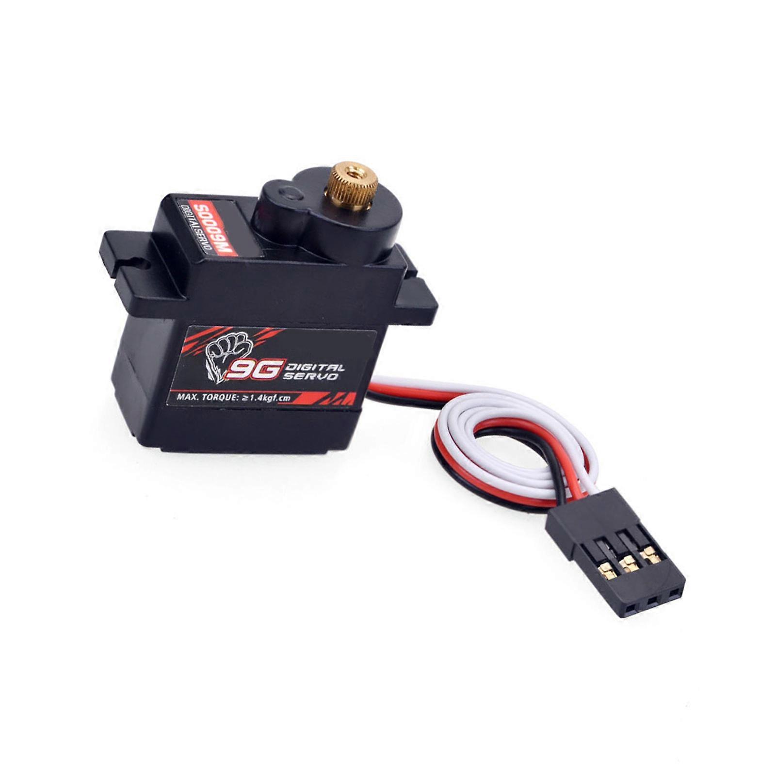 Strong Metal Gear Tiny Digital Servo 1 Degree Accuracy Small Size Car Replacement Part for DIY Robotics Projects Multicolor