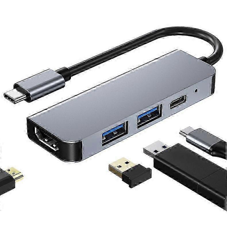 BYL-2011 4 in 1 USB-C / Type-C HUB 4 In 1