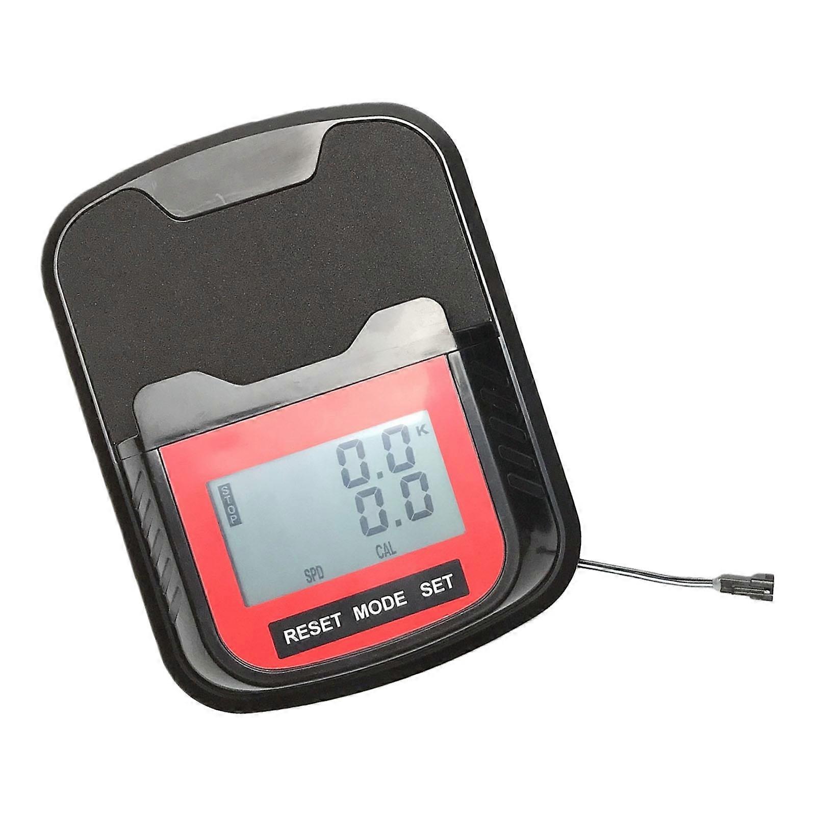 Home Rowing Machine Monitor Adjustable Odometer Speedometer Counter for Home Fitness Bike Device Rowing Machine Counter Multicolor