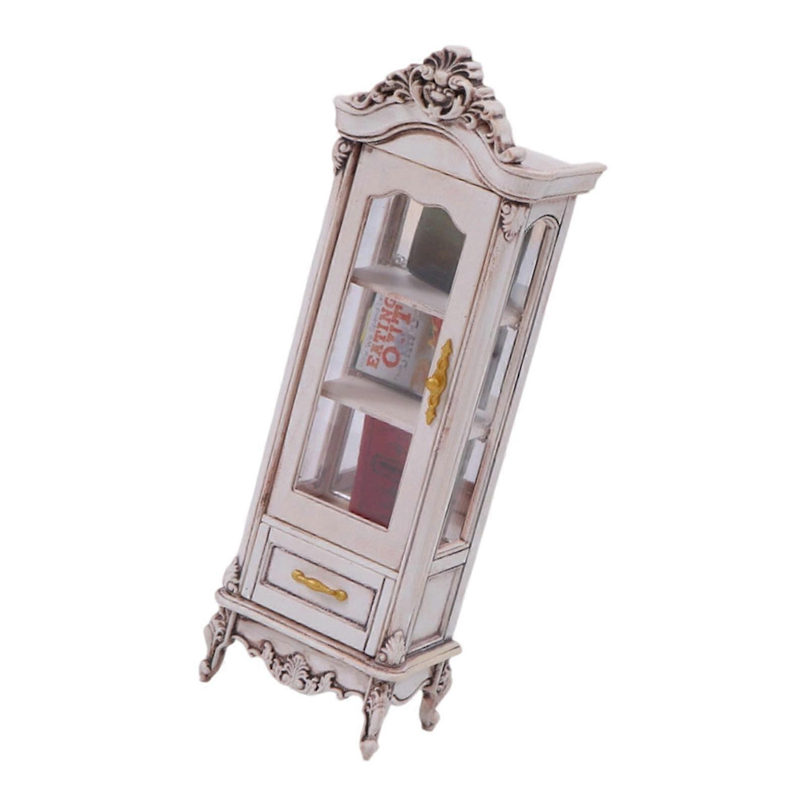 Exchangeable Tiny Club Shelf For Toy Lodgings Offering Historical Charm Plan And Simple Break Together Installation  Ivory white