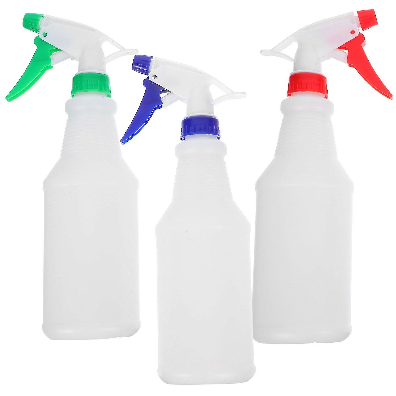 Assorted Color Spray Bottle for Gardening 3Pcs Adjustable Nozzle Sprayers