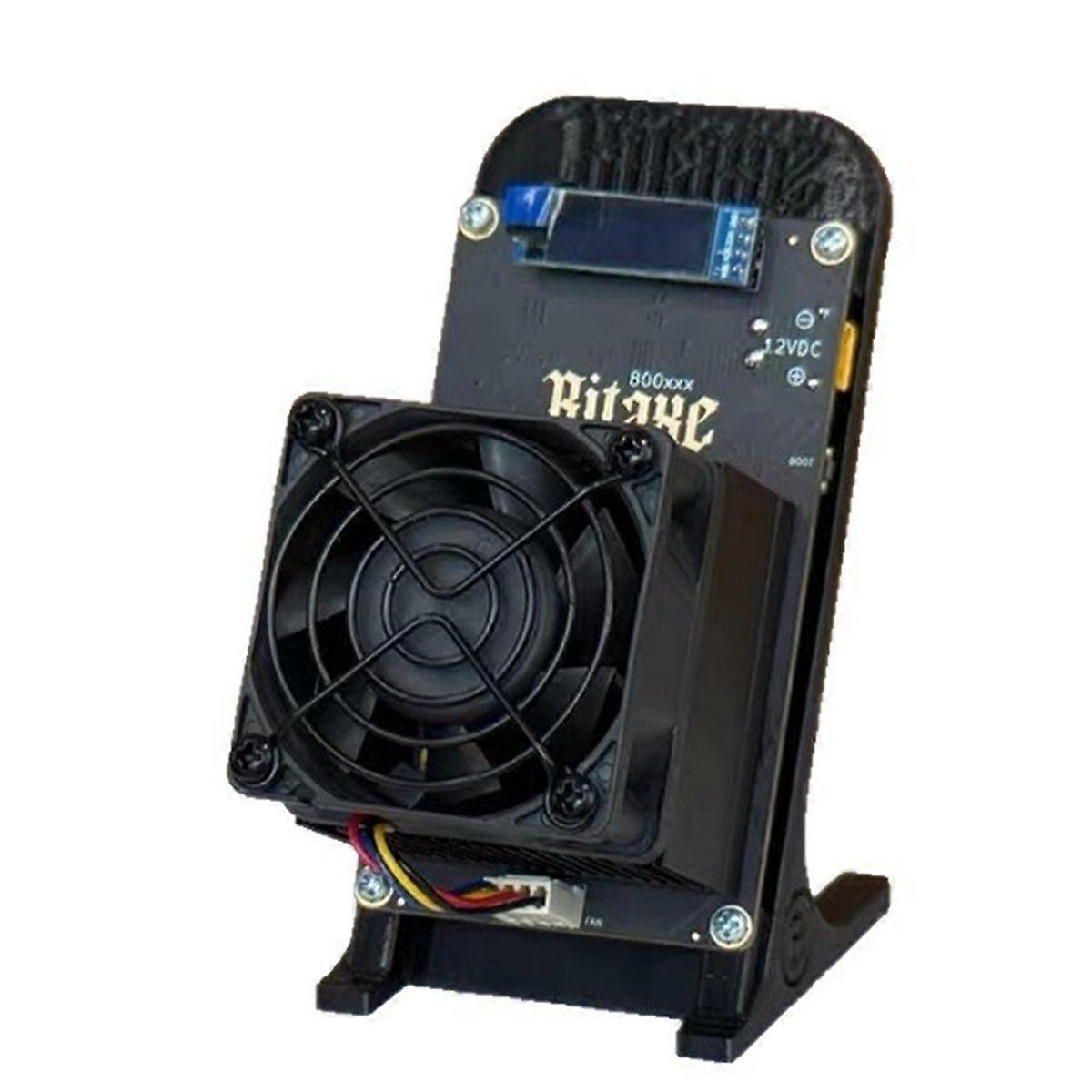 800 2.55TH/S Hashrate ASIC Miner 60W BM1370 2.4g WiFi BTC Solo Miner Open Source Silent Miner EU P