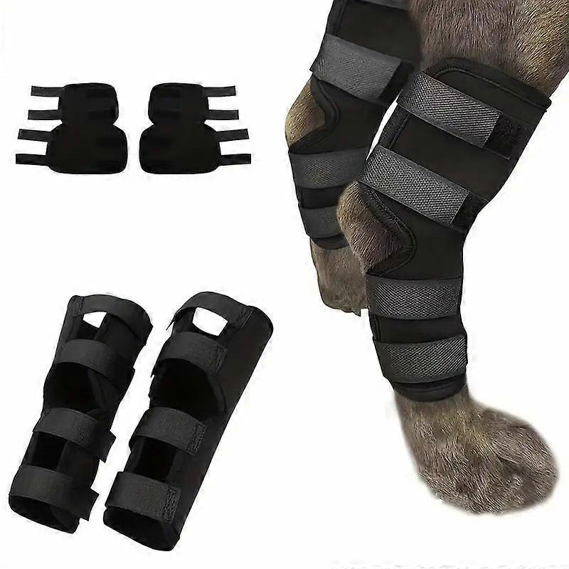 Labra Dog Rear Leg Hock Joint Compression Wrap Supportive Brace for Weak Back