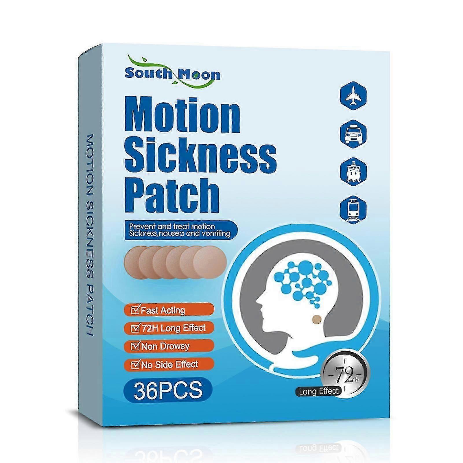 36Pcs / مربع دوار البحر الجص متعددة الوظائف آمنة غير المنسوجة النسيج الحركة الوقاية من دوار الحركة العلاج التصحيح للبالغين