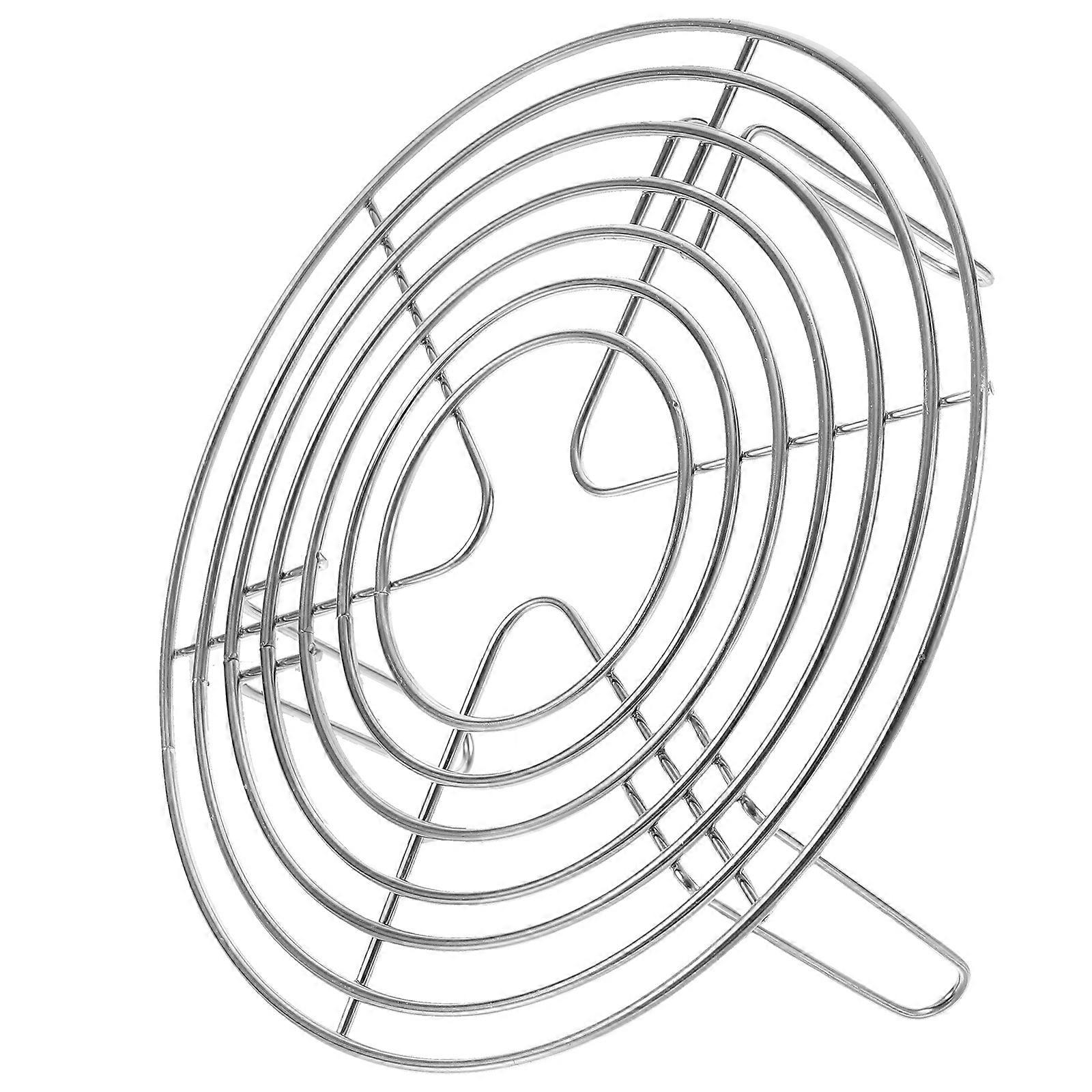 Stainless Steel Steamer Rack Multi-Purpose Round Cooling Rack for Steaming