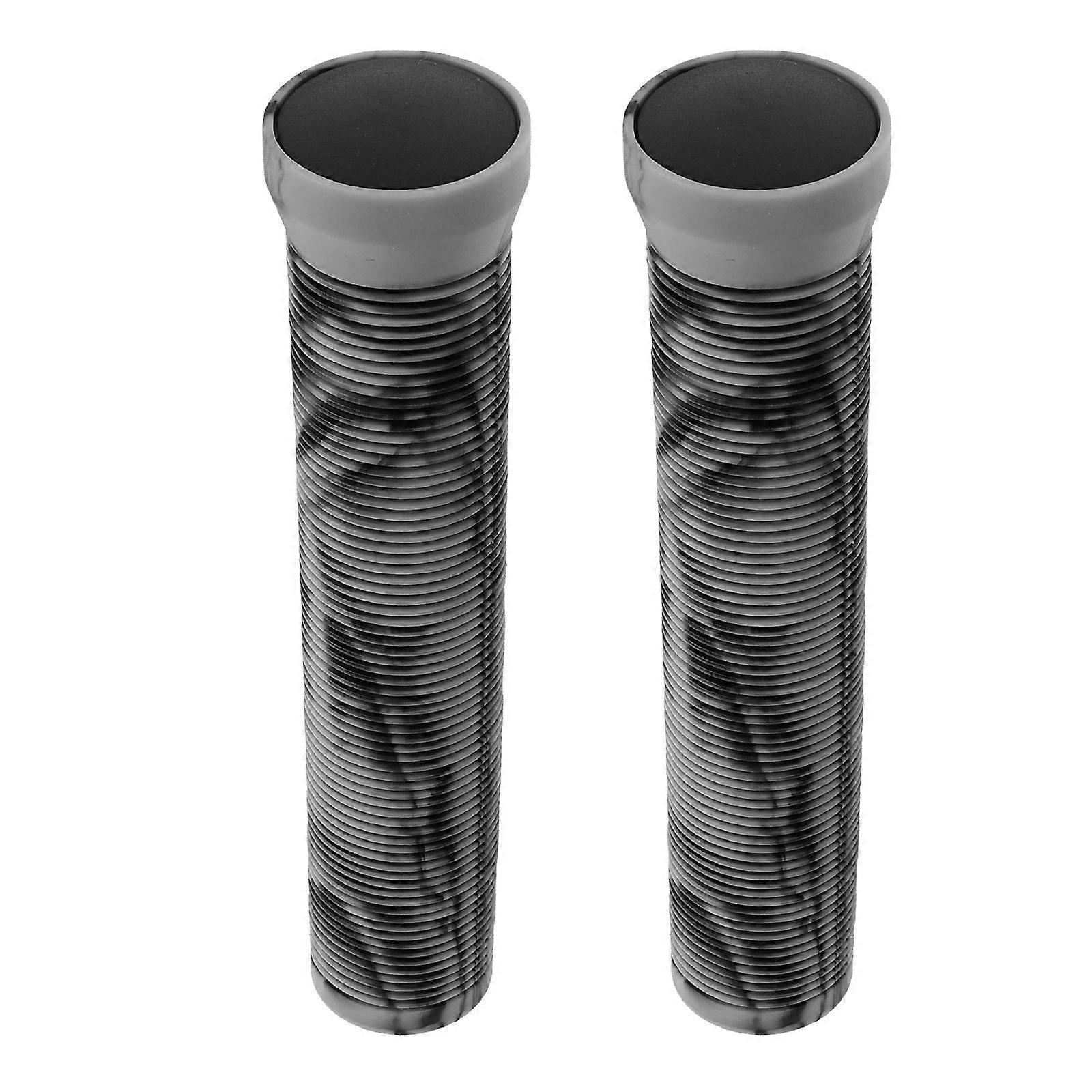 Rubber Handlebar Grips for Bike Use Non-Slip Protection 1Pair