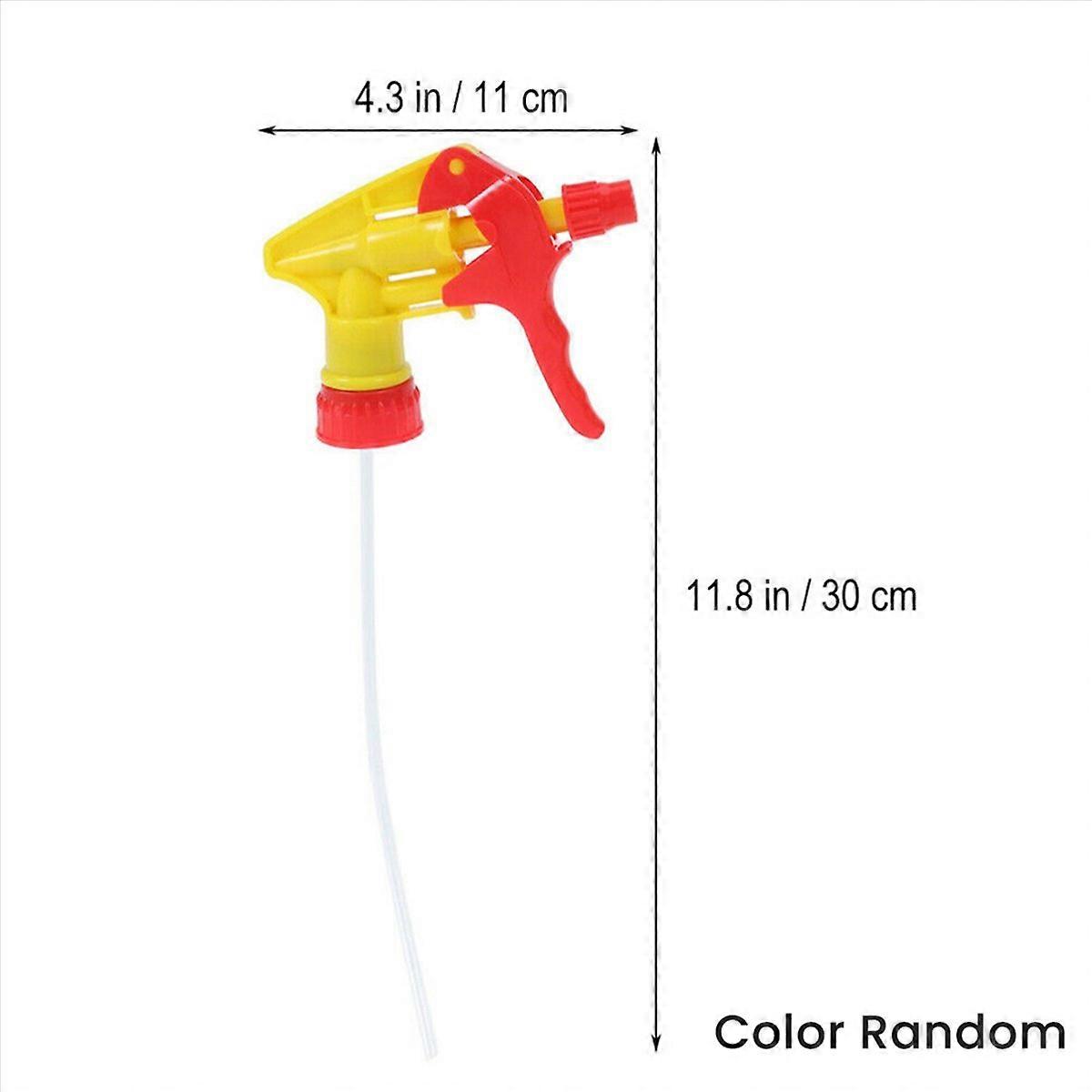 6 Pcs Heavy Duty Chemical Trigger Bottle Nozzle Head