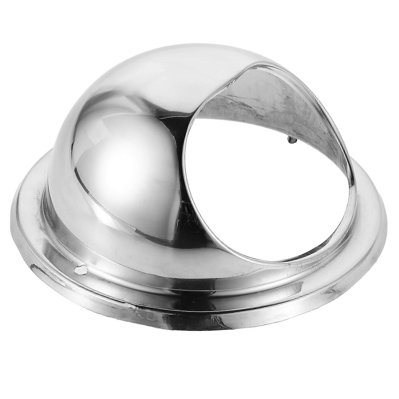 Round Wall Vent Cap Ventilation Outlet Cover Durable Material For Truck Ventilation System 1Set