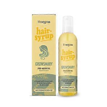 Revitalizing Rosemary Pre-Shampoo Oil - Nourishes Scalp, Boosts Blood Circulation & Promotes Healthy, Lustrous Hair - Easy Application for All Hair Ty