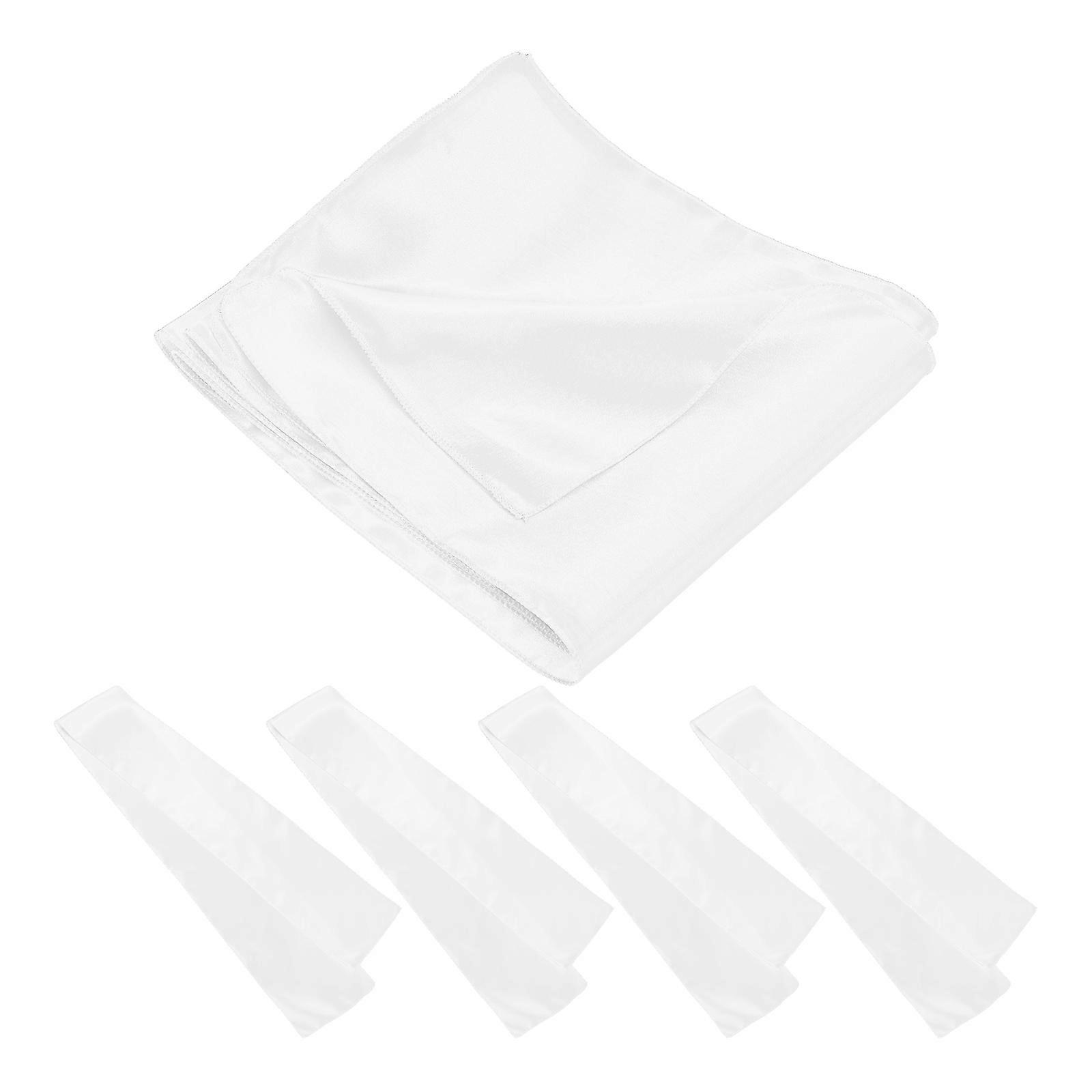 White Table Runner Decor For Buffet Table Wedding Dining 275X30 CM Table Decoration 10 Pcs