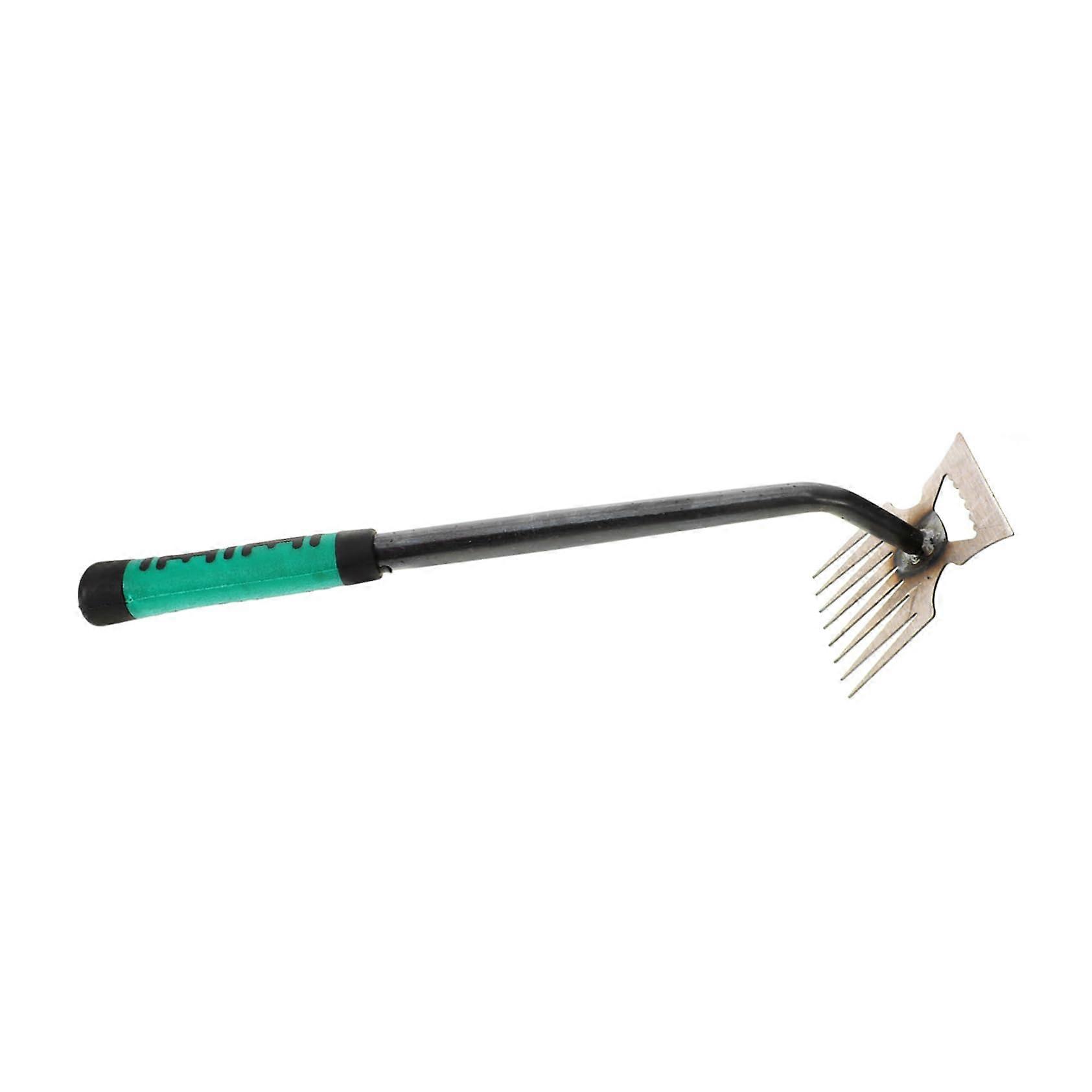 Weeding Tool with Ergonomic Handle for Root Removal, Durable Steel Garden Hand Weeder