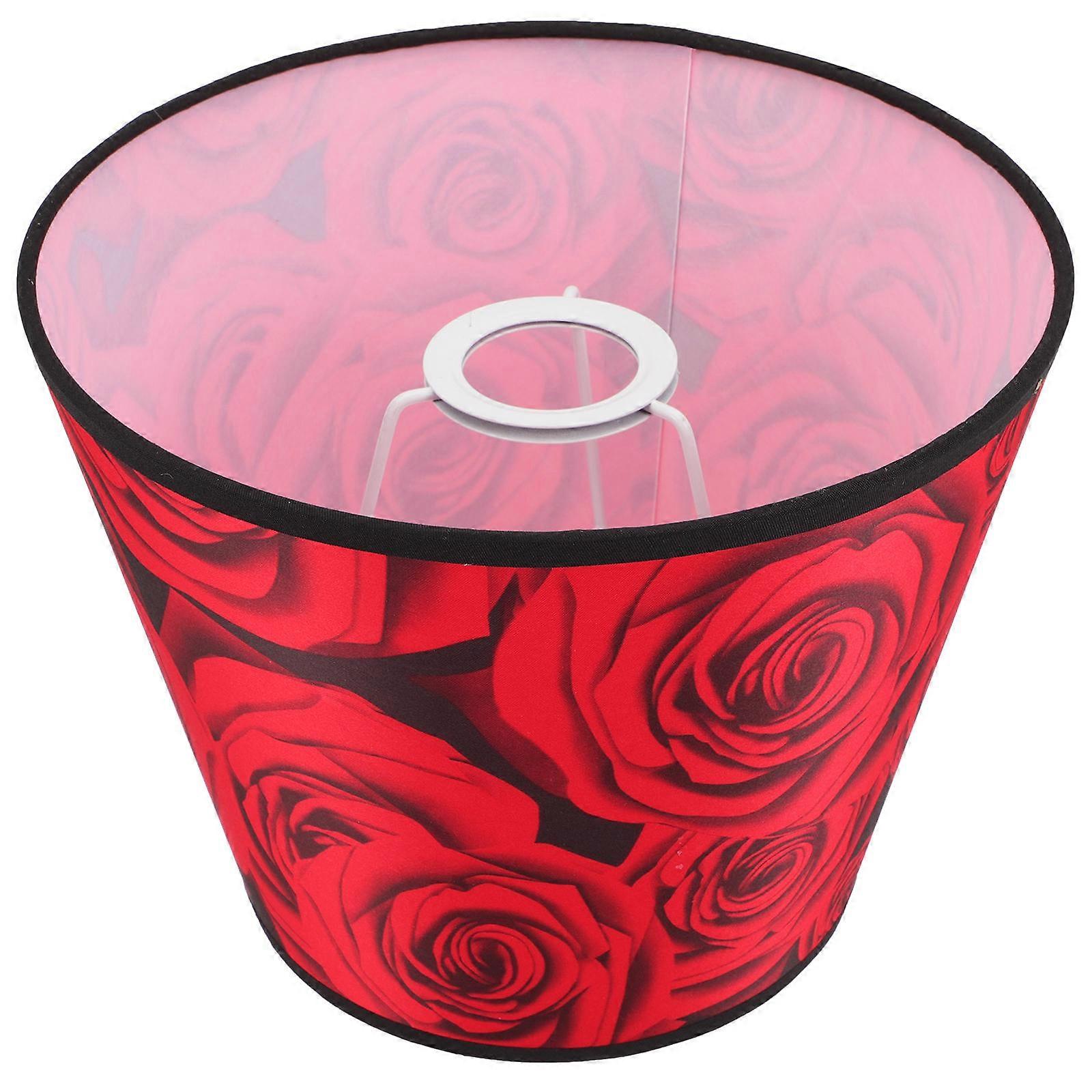 Lamp Cover Small Lamp Shade for Table Light Shade Red Color