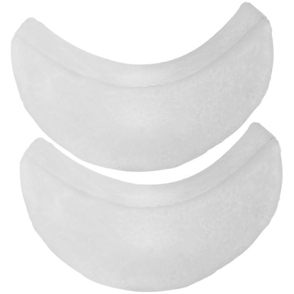 Moon Night Lamp LED Light for Decor 2Pcs Desk Night Lights White Plastic