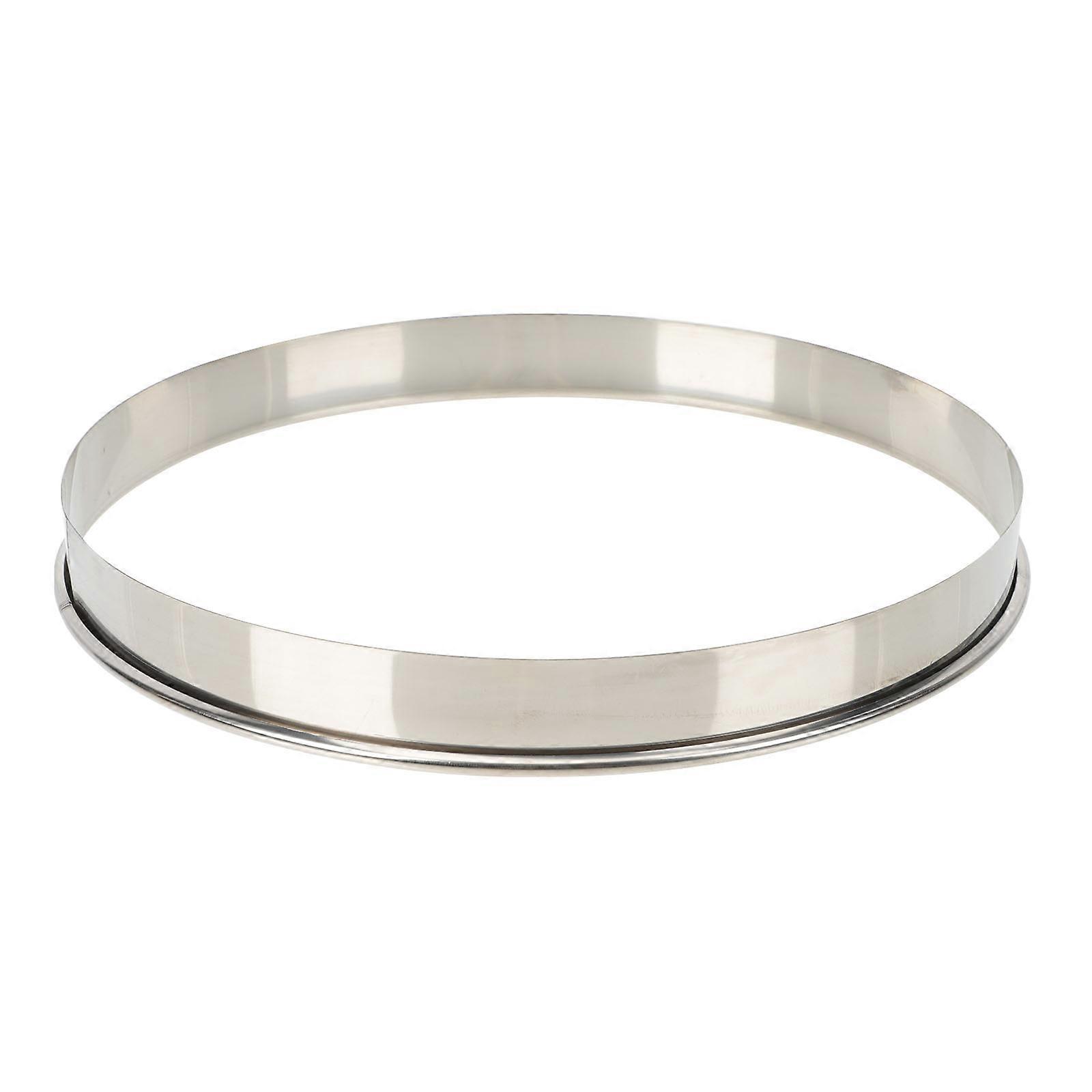 Stainless Steel Pizza Saucing Ring for Home Kitchen Usage