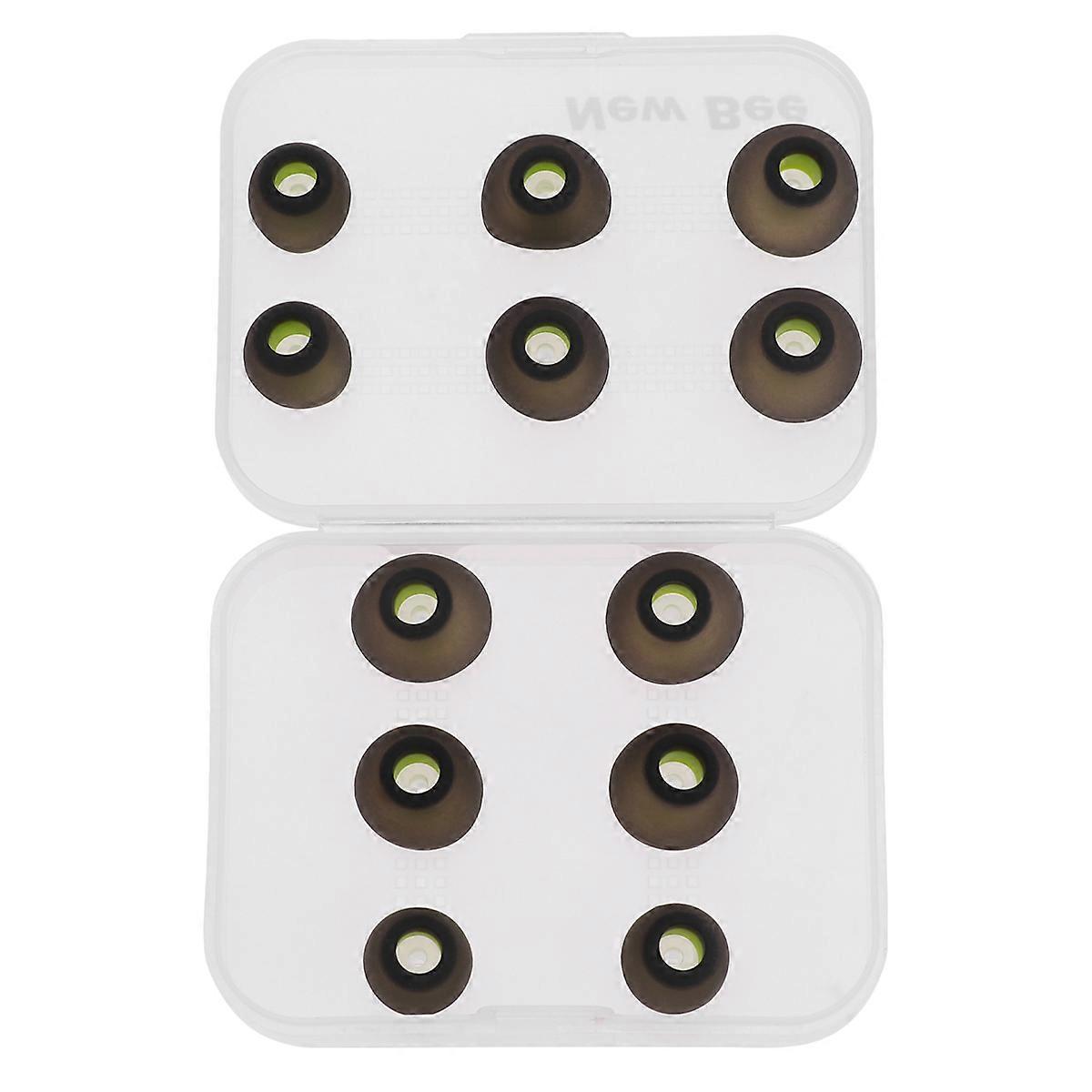 Silicone in- Plugs for Noise Reduction 12Pcs with Storage Box