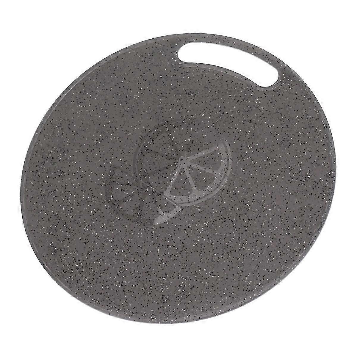 Cutting Board Plastic Kitchen Cutting Board Round Baking Board Fruit Vegetable Cutting Board with Ha