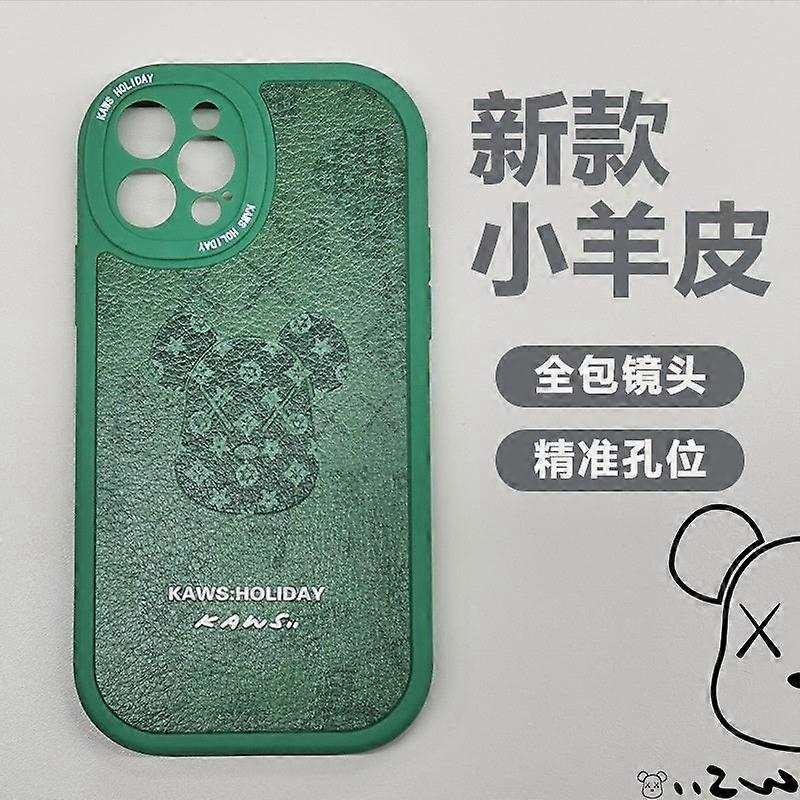 Case For Iphone 13 Mini Green - Classic Violent Bear Cartoon Snoopy All-inclusive No7632