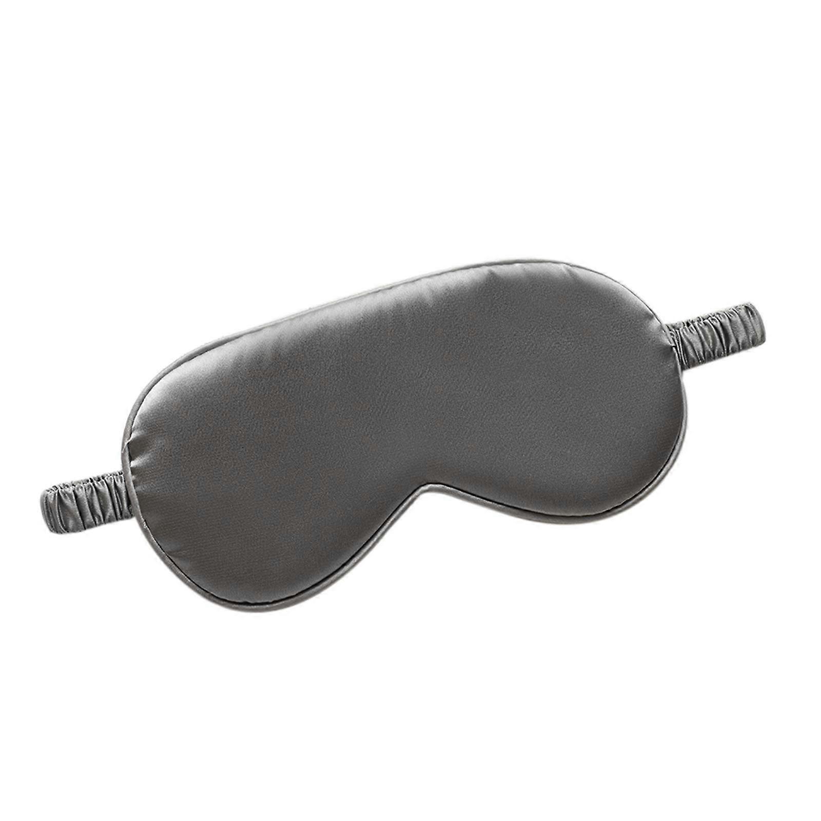 Silk Sleep Mask Light Blocking Eye Mask for Sleeping with Adjustable Strap and Storage Bag