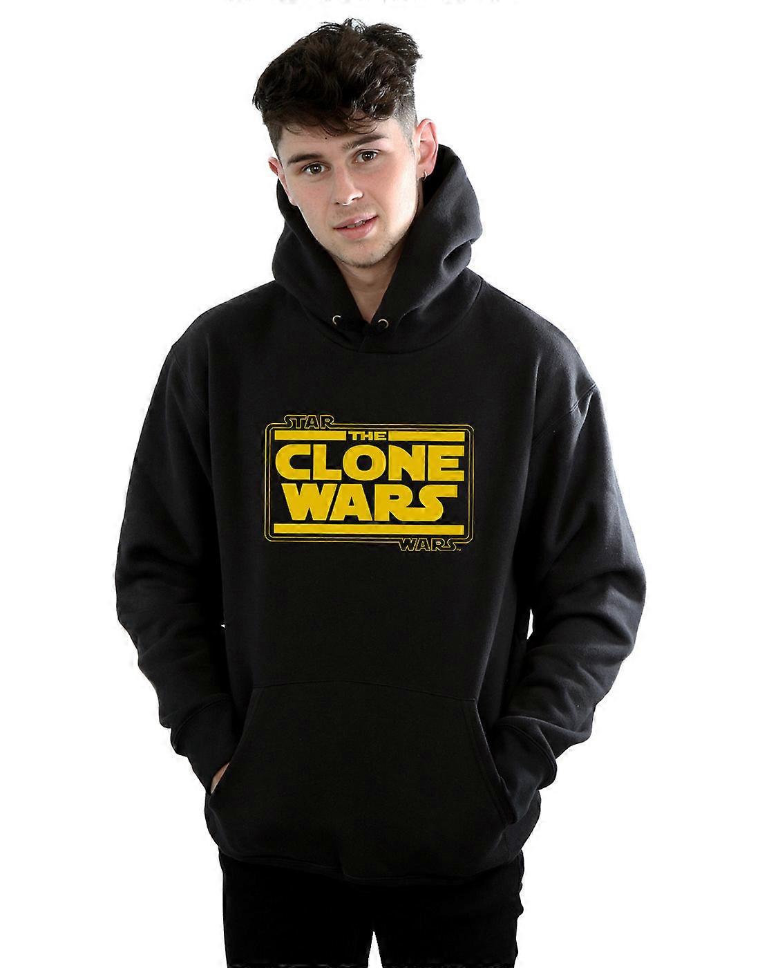Star Wars Men's Clone Wars Logo Hoodie