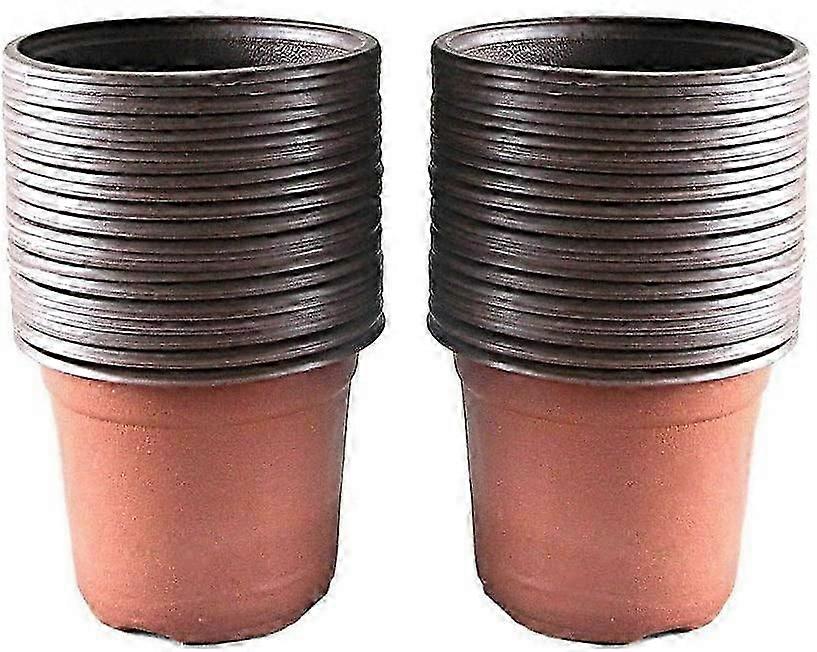 Plastic Round Growing Pot for Growing and Sowing
