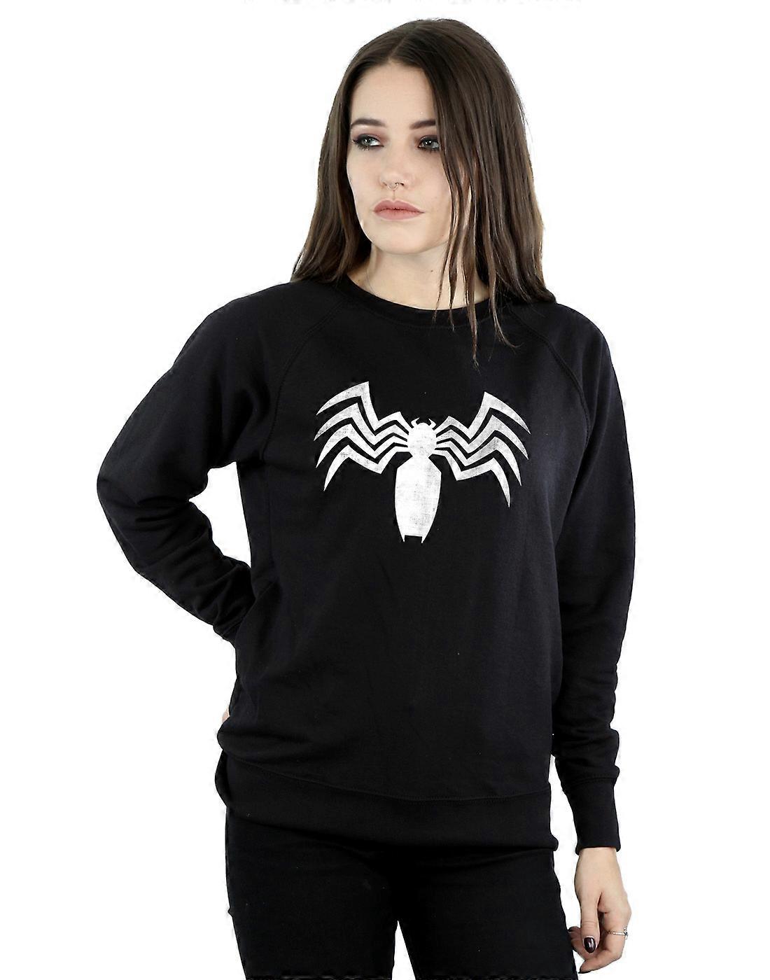 Marvel Women's Venom Spider Logo Moletom