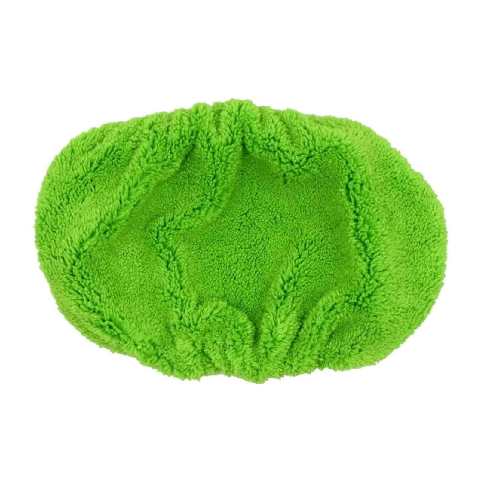 Microfiber Mop Pads 2 Pack  Absorbent Reusable Washable Pads for Bathroom Kitchen Cleaning Green