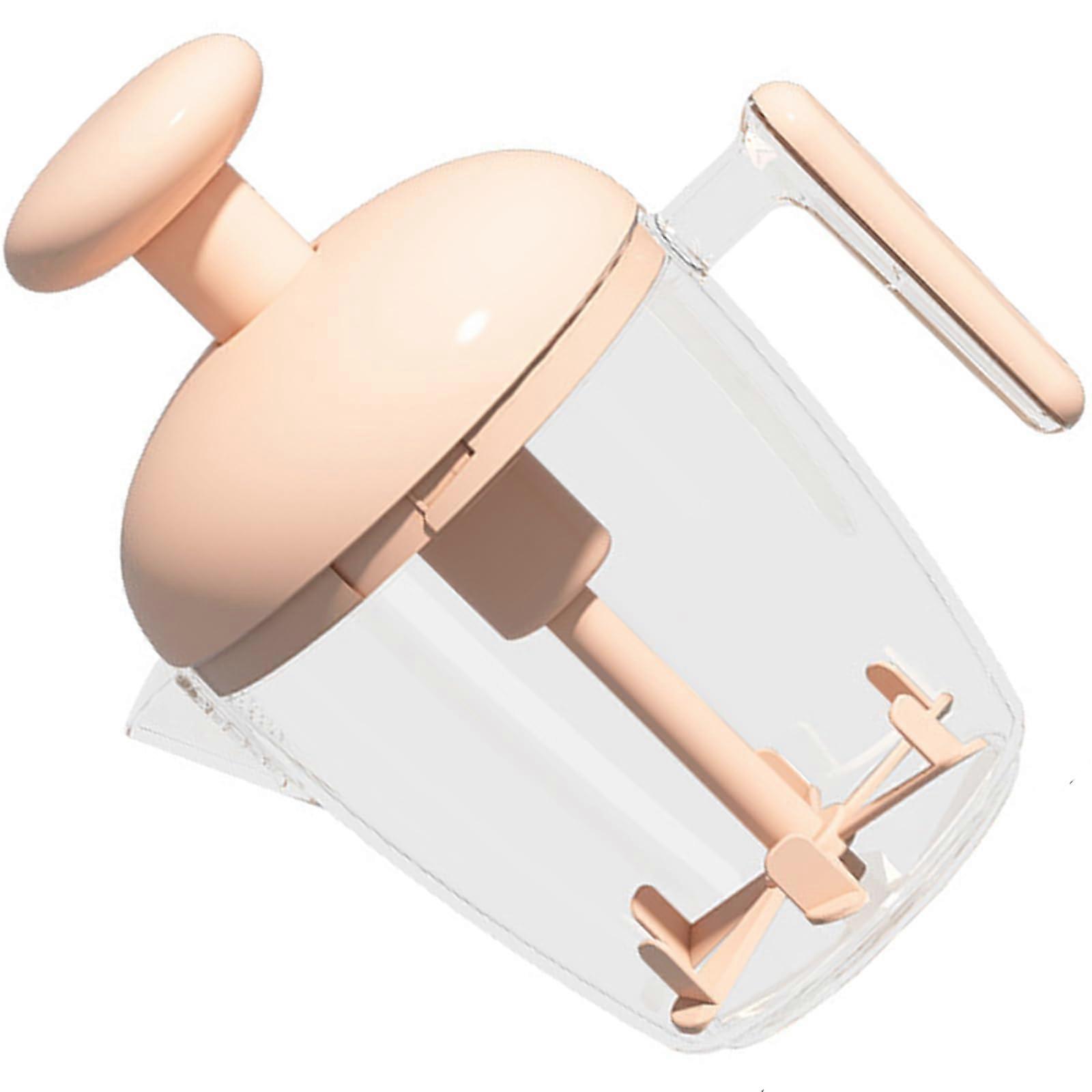 Large Capacity Manual Egg Beater with Precise Measurement Marks and Ergonomic NonSlip Handle