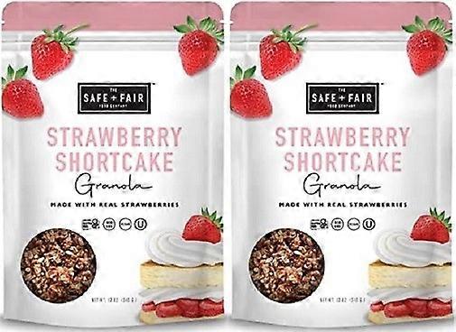 Safe + Fair Strawberry Shortcake Granola 2 Pack