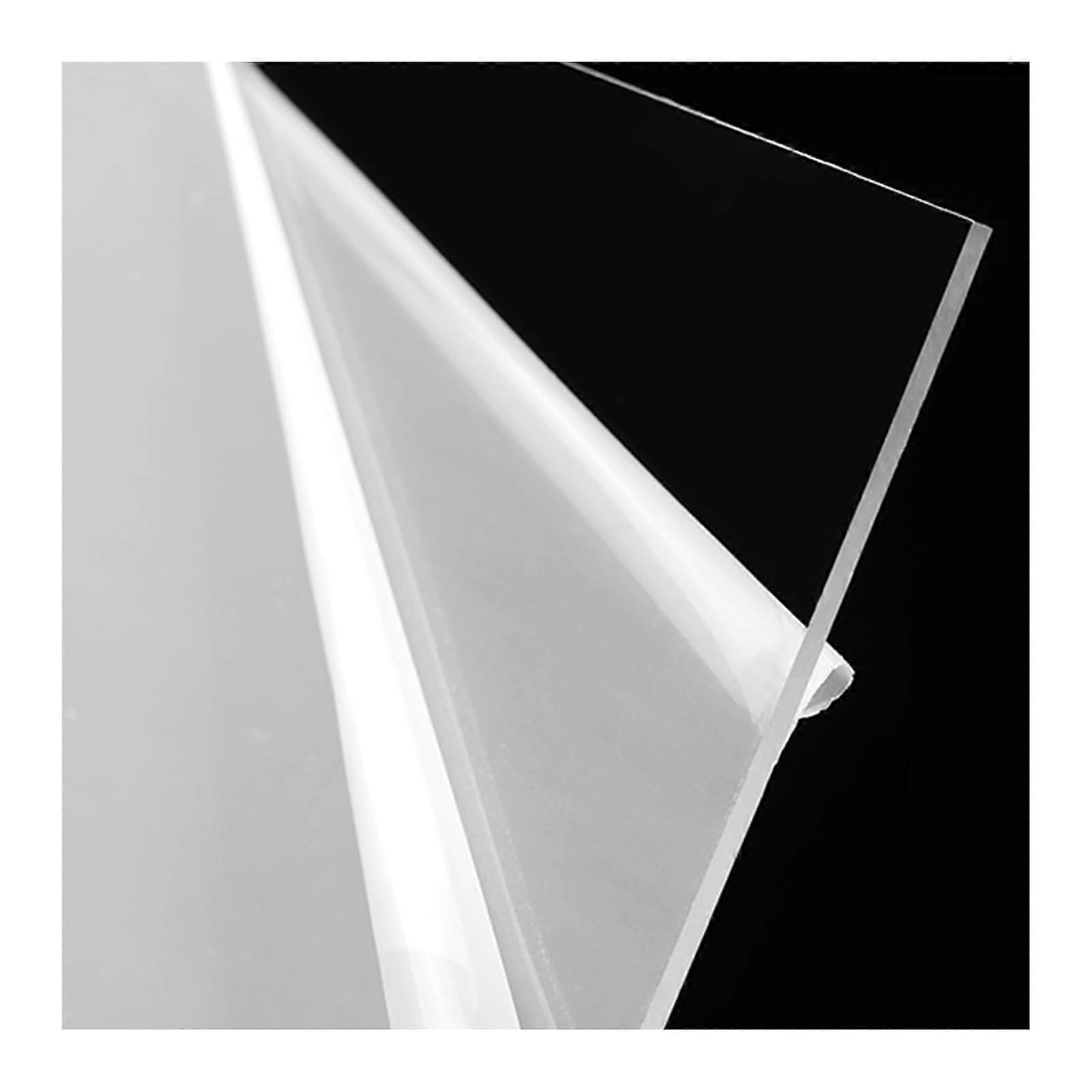 PVC Sheet Clear Plastic Panel 1.5mm  Transparency Durable ScratchResistant for DIY Projects