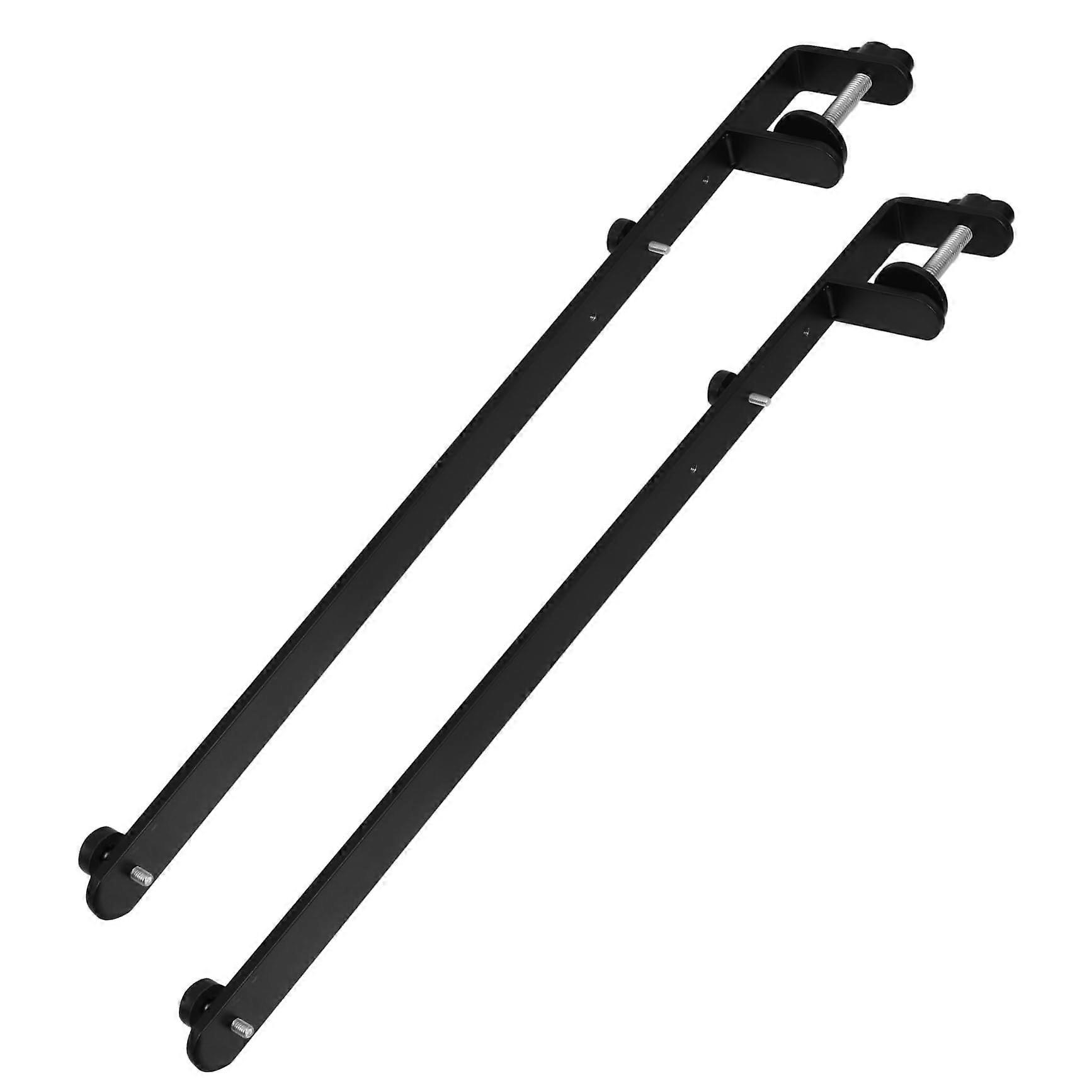 Pegboard Stand Set with Ergonomic Height Adjustment for Tools and Accessories, Durable Iron, Black