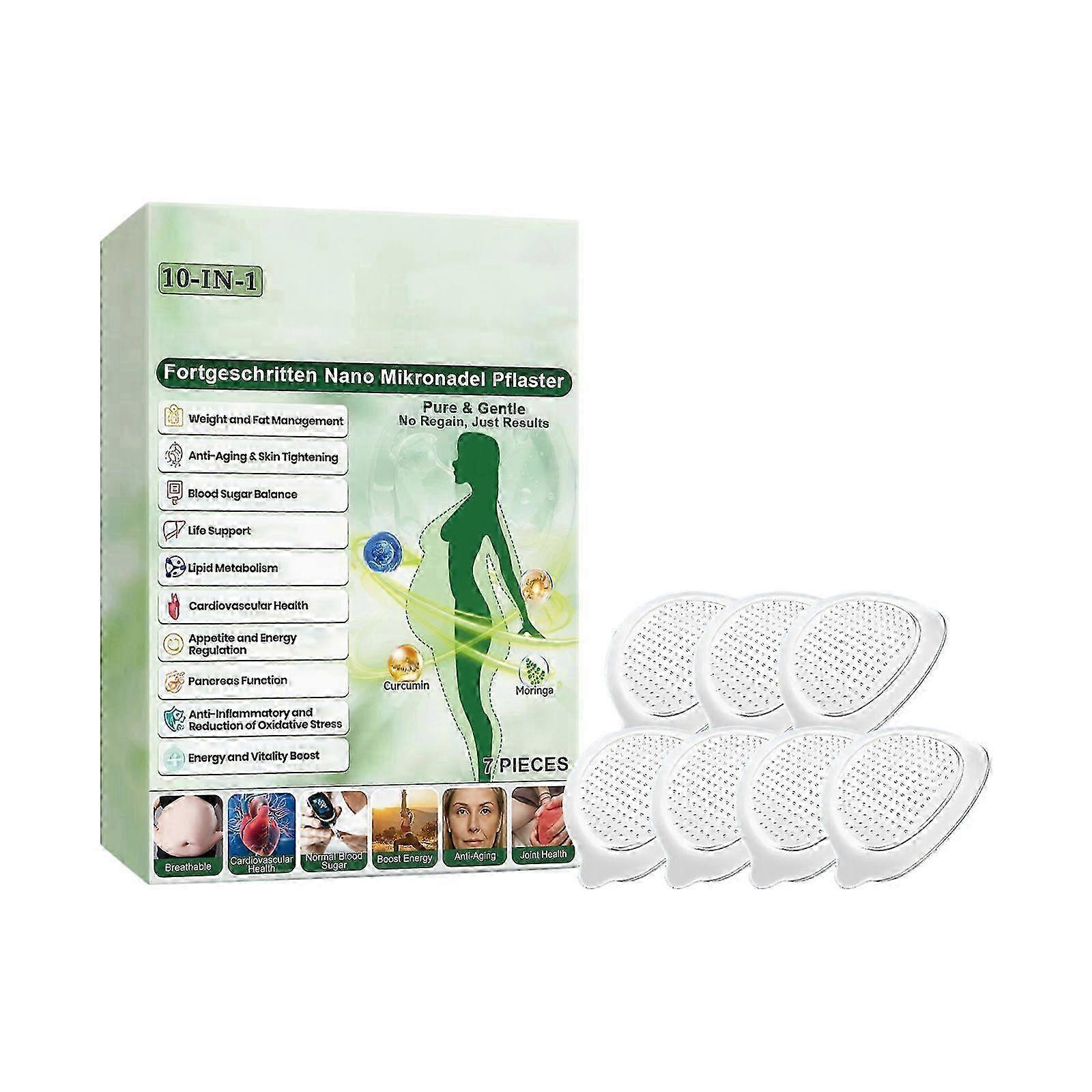 Composite 10-IN-1 Advanced Nano Microneedle Patch 7pcs/boxed-jdh