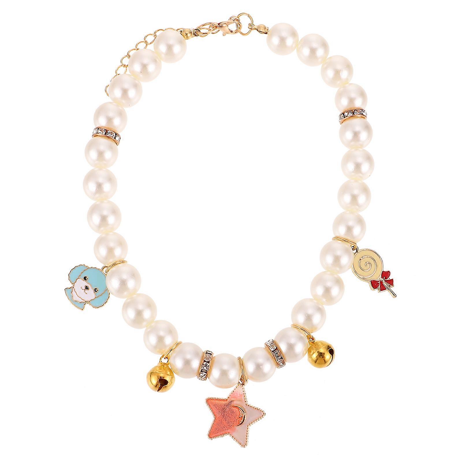 Decorative Kitten Collar Adjustable Cat Collar for Pet Use