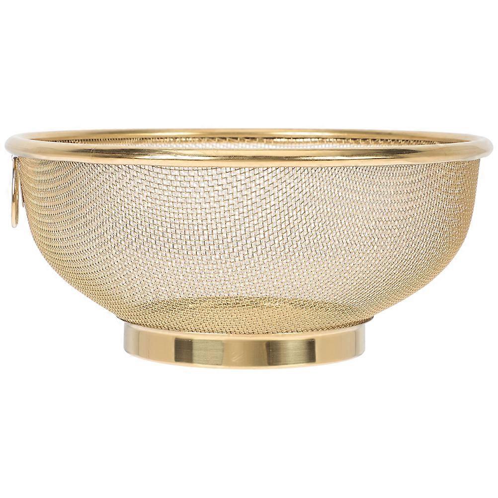 Fine Mesh Colander Sieve Strainer Kitchen Tool 24X24CM Filtering 1Pack