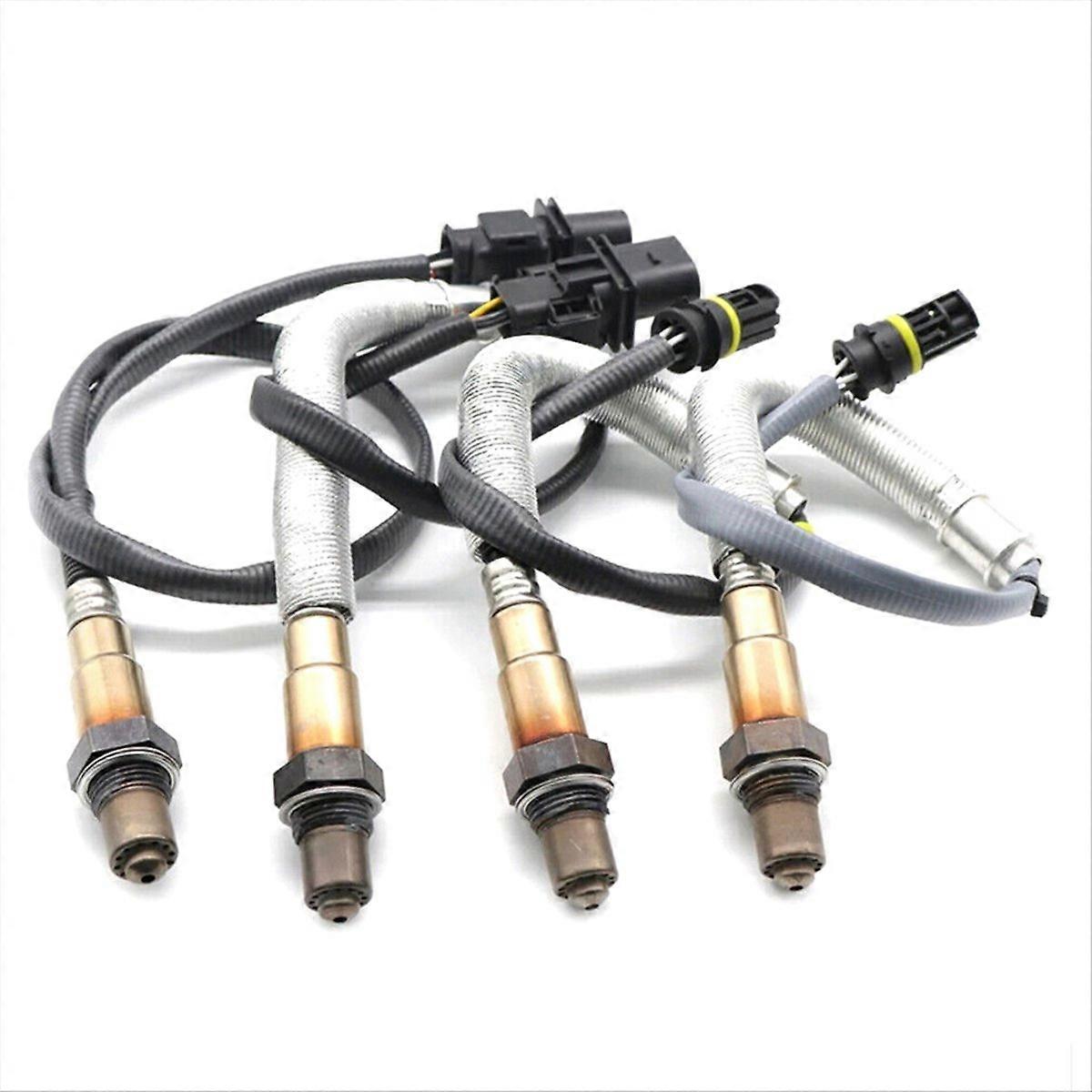 4Pcs 11787570481 Up+Downstream O2 Oxygen Sensor for 1 3 120I E90